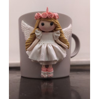 ماگ عروسکی دختر فرشته 